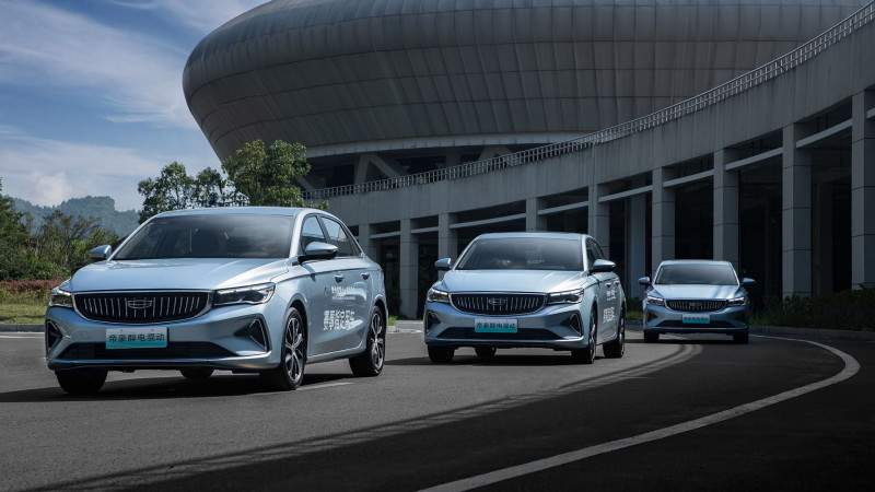 Новый автомобиль Geely 4th generation emgrand hybrid — 14