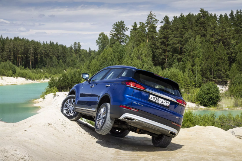 Новый автомобиль Geely Atlas pro — 7