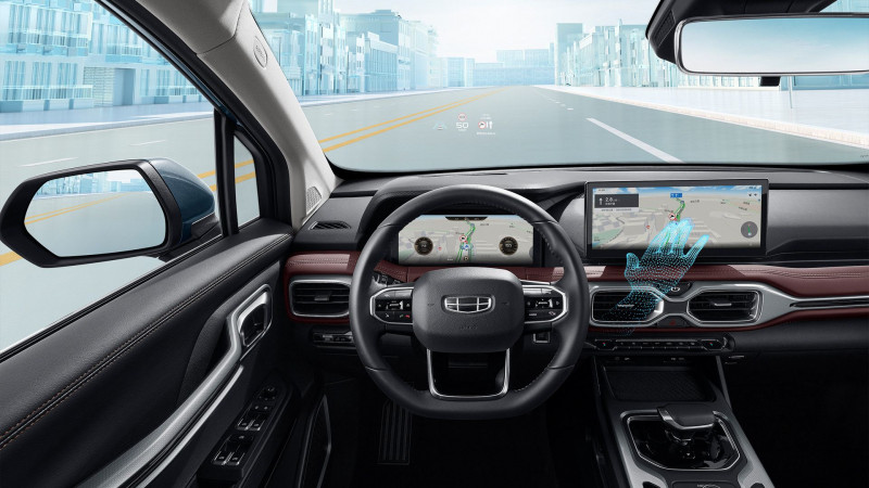 Новый автомобиль Geely Haoyue — 18