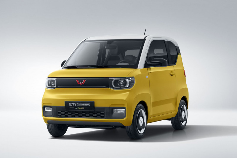 Новый автомобиль Wuling Mini ev macaron — 3