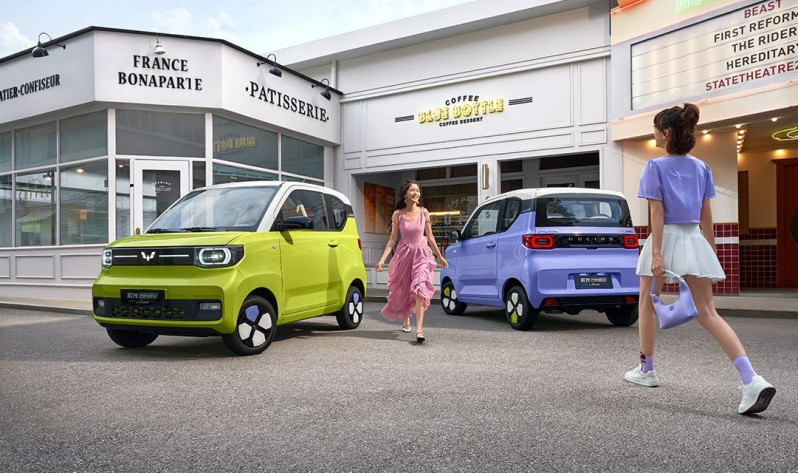 Новый автомобиль Wuling Mini ev macaron — 4