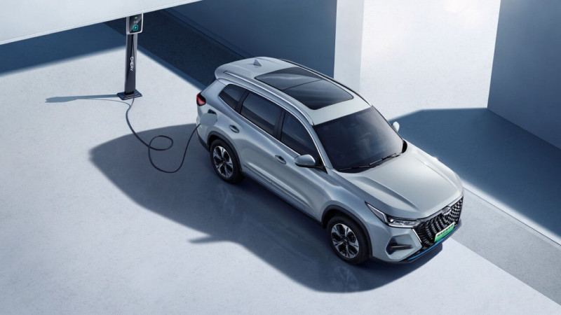 Новый автомобиль Chery Tiggo 8 new energy champion — 2