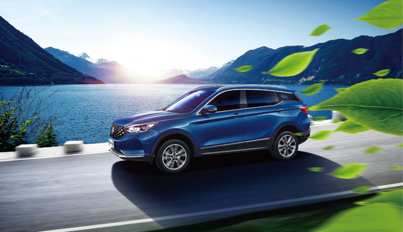 Новый автомобиль Hanteng autos X5 ev — 3